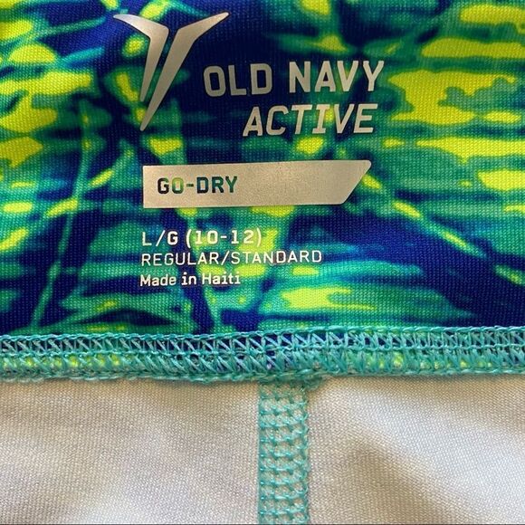 Old Navy Active GO-DRY Leggings L neon - Picture 5 of 8
